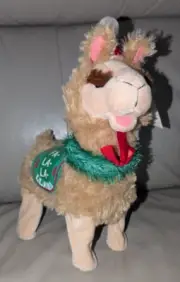 Gemmy Fa La La Llama Animated Plush 15" Christmas Singing Dancing FUN New W Tags