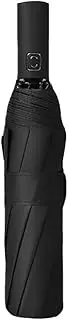AIMALL Full-Automatic Folding Umbrella, 12-Bone Large Double Layer Men's & Women's Sunshade, Rainproof and Wind-Resistant Advertising Umbrella