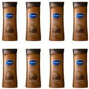 8 X Vaseline INTENSIVE CARE Cocoa Radiant Lotion With Pure Cocoa Butter 100mL