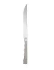Winco BW-DK8 8" Deluxe Carving Knife Wavy Edge Blade