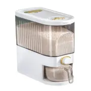 Rice Dispenser Bean Storage Dispenser Cereal Container with Pointer Sealed Food