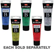 Jasart Byron Glitter Acrylic Paint 75mL