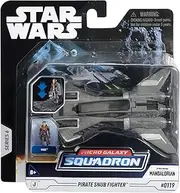 Star Wars Micro Galaxy Squadron SWJ0145 Pirate Snubfighter Official 7.5 cm Vehicle with Figure
