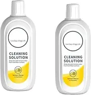 Vacuum Cleaner Floor Cleaning Liquid Solution Lemon Flavor 500ml, Compatible with Tineco Floor One S3/S5/iFloor/Breeze/S5 Combo/S7 Pro(2pcs)