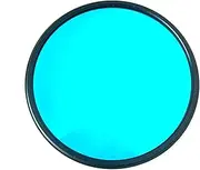 Multiple Sizes 77mm Round Mounted Camera Infrared Cut-Off Filter QB21 BG38 Light Blue Optical Glass(40.5mm)