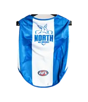 AFL North Melbourne Kangaroos Medium Dog Jersey Shirt 41cm to 42cm Long