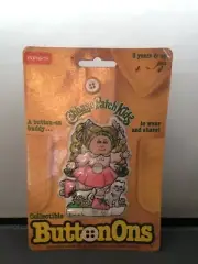 Vintage Cabbage Patch Kids CPK Button Ons 1984 Playskool Girl Doll on Skates Cat