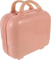[NIYANGLE] Portable Makeup Luggage Case with Handle Durable Hard Shell Vanity Bag for Women Versatile Travel Cosmetic Suitcase for Adults Organize Toiletries with Ease