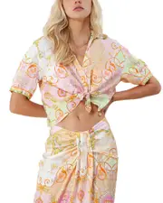 Hale Bob Linen Top