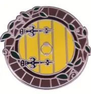 Lord of the Rings - a Hobbits door enamel pin - free AU Post - AU Stock