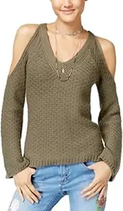 [American Rag] Juniors' Cold-Shoulder Sweater