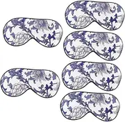 minkissy 8 Pcs Silk Eye Mask Frosted Microscope Drink Kettle Stand Block Women's Eye Mask Adjustable Eyelash Eye Mask Iridescent Area Rugs Padded Adult Atomized Cup Rat 100% Pure