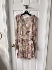 zimmermann dancer lantern mini dress Size 3