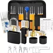 Lock Pick Set 42 Pcs Premium Practice Lock Picking Tools Kit