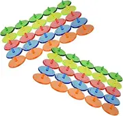 SUPVOX Plastic Golf Marker Golfs Ball Marker Golf Yardage Markers