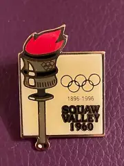 SQUAW VALLEY 1960 - OLYMPIC TORCH PIN