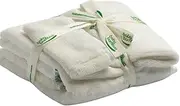 100% Bamboo Baby Towel Set – 3-Piece Bath Time Essentials – Includes 1 Large Towel (140x70cm), 1 Medium (90x50cm) & 1 Flannel (30x30cm) – Ultra-Soft, Highly Absorbent, Hypoallergenic