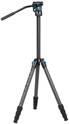 SIRUI ST124+VA5 Carbon Fiber Tripod with VA-5 Fluid Video Head 26.4lb Load