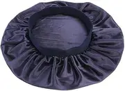 [Xiang Ru] Women Satin Sleep Hat - Elastic Band - Bonnet Cap Chemo Cancer Hair Loss - Solid Color