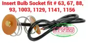 (3) Insert Bulb Socket fit Bulb # 63, 67, 88, 93, 1003,1129, 1141,1156