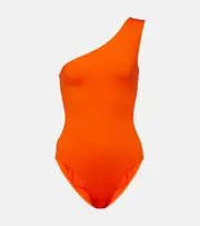 [Eres] Eres Effigie one-shoulder swimsuit AU 16 orange