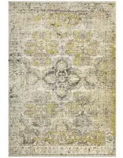 [Rug Culture] Museum Wesley Rug in Silver/Yellow