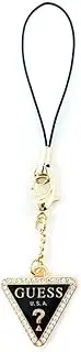 [GUESS] GUCPMTDCK Phone Strap Triangle Diamond Charm with Rhinestones, Metal