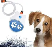 Outdoor Dog Pet Water Sprinkler, Dog Activated Water Fountain, Dog Sprinkler Drinking Water Feeder with Hose for Outdoor Use