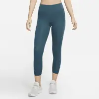 在飛比找Yahoo!奇摩拍賣優惠-昕衣屋*轉賣NIKE女生藍綠色瑜珈運動8分褲BQ9995-3