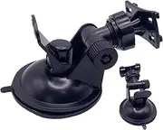 Dash Cam Mount (ABS)| 7x7x6.8cm Car Suction Cup | Car Dash Cam Mount Bracket | Suction Cup Camera Mount | Driving Recorder, Easy to Install and Use, Strong Suction Power Removeable