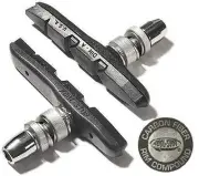 Kool Stop KS-TLTCF2 Thinline Threaded Brake Pads For Carbon Rims