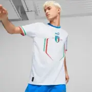 T-Shirt Italy White Men's XL PUMA Figc Away Jersey 765650 02