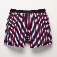 在飛比找Yahoo奇摩購物中心優惠-SOLIS 元宇宙系列120-150寬鬆印花四角男童褲(玫瑰