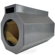 Single 1x8" Mega Bass VAZUKA Series Enclosure Subwoofer Box Ported
