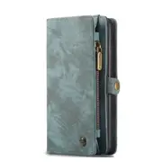Detachable Multifunctional Horizontal Flip Leather Case for Huawei Mate 20 Pro, with Card Slot & Holder & Zipper Wallet & Photo Frame (Blue)
