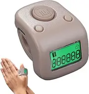 Buddhist Counter - Hand Tally Counter - Buddha Beads Prayer Counter, Finger Counter, LCD Digital Display Counter for Prayer, Buddhist Meditation, Relaxation
