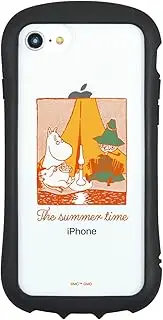 Gourmandise Moomin The Summer Time MMN-104A Hybrid Clear Case, Compatible with iPhone SE (3rd Generation/2nd Generation), 8/7/6s/6 (4.7 inch), Camping