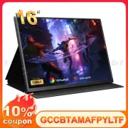 16" Portable Monitor USB C Monitor Gaming Monitor Screen Extender 1920*1200P AU