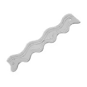 Wave Quilting Ruler and Template Wavy Edge Ruler for Sewing