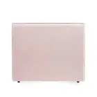 Slipcover Bedhead Double Size Linen Upholstered Headboard Dusty Pink Juno