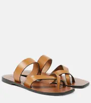 [A.Emery] A.Emery Carter leather sandals UK 2 beige