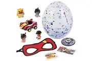 RYAN'S WORLD The Movie Mega Microverse Egg, Discover 8 Exciting Mystery Toys Inside, Official Toys for Boys Girls 3+, Exclusive Blind Box Figures, 8Pcs