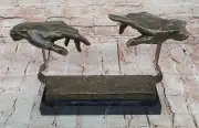 Modern Art Dali Two Hand Bronze Sculpture Home Decor Hot Cast Deco decor SALE