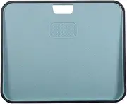 Cutting Board, Cutting Boards for Kitchen Made of Plastic Material, with Non Slip Surface Design Cutting Mat for Cutting Bread, Fruits, Vegetables, Meats, Pizzas, and Cakes. (青)