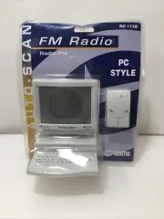Curtis RC173B PC Computer CRT Monitor Mouse Keyboard FM Radio
