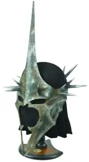 Witch King Helmet Lord of the Ring Nazgul King of Angmar Larp Helmet with Stand