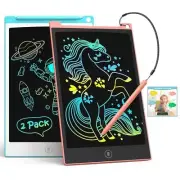 2 Pack LCD Writing Tablet 8.5" Doodle Board Drawing Learning Toys Gift For Kids