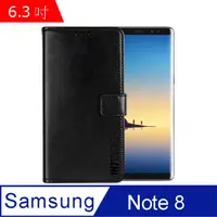 在飛比找PChome24h購物優惠-IN7 瘋馬紋 Samsung Note 8 (6.3吋) 