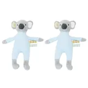 2PK Annabel Trends Cuddly Wuddlies Plush Kids/Toddler Play Toy 17x6cm Sml Koala