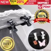 4Pcs Hook Baby Stroller Peg Car Seat Cover Clips Blanket Clip Toy Pram Pegs AU